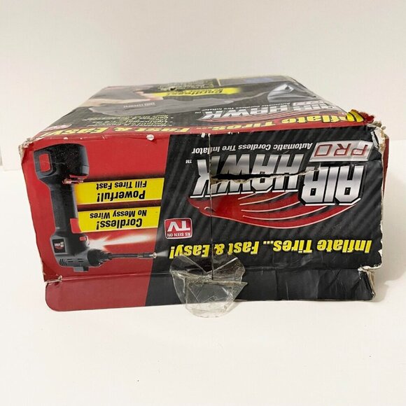 Air Hawk Pro Automatic Cordless Tire Inflator Portable Air Compressor - Picture 5 of 16